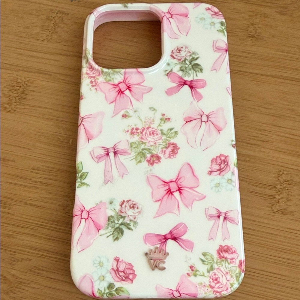 🎀Velvet Caviar-Floral Pink Phone Case